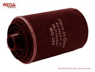 FILTRO OLEO JETTA- PST- TIGUAN- A3/A4/A5- Q3- TT