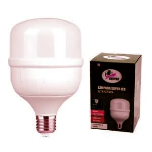 LÂMPADA SUPER LED 50W ALTA POTÊNCIA 6.500K GUEPAR