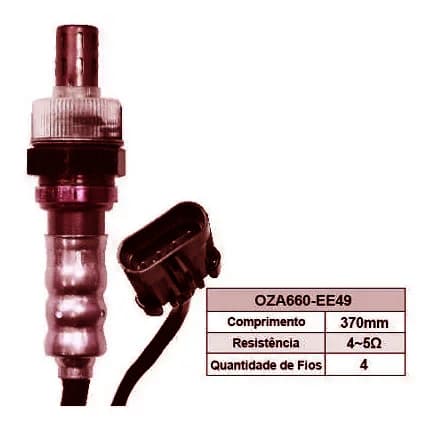 SONDA LAMB ZAFIRA 2.0 16V 01/... (GAS / GNV)