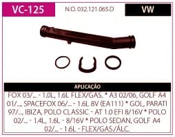 TUBO REFR GOL- PRT AT- GOLF- POLO- FOX FLEX