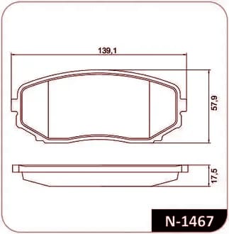 Pastilha de freio Past freio dianteiro Edge 3.5L V6 08/...
