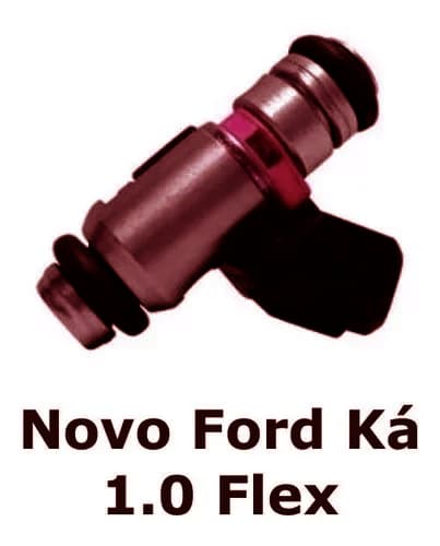 Bico de injeção Fiesta - Ka 1.0 07/13 - Ecosp 1.0/1.6 Flex