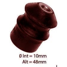 BUCHA QUAD MT TRAS GOL - PARATI - SAVEIRO (12MM)