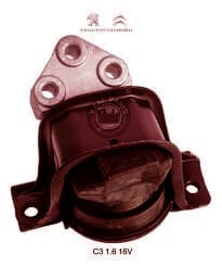 Calço Motor motor C3 1.6 03/12 (lado direito - Exc Novo C3/ PICASSO)