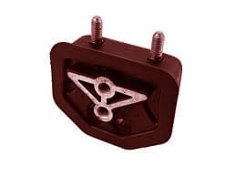 Calço Motor motor Monza 82/90 (TRAS. - lado esquerdo - sem TA)