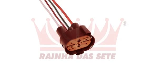Chicote E Tomadas 4 Vias Meriva - Bora - Golf - Polo - Eletroven