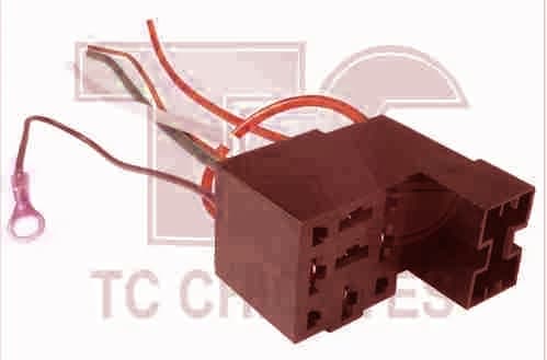 Chicote E Tomadas 7 Vias Rele Univ com Porta Fusivel (FEMEA)