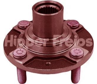 Cubo Roda Dianteira Roda dianteiro Cobalt - Onix - Prisma - Spin (4 - F)