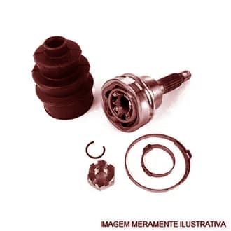 Homocinetica homocinética Ext Corsa 94/ Corsa 1.0 03/ (28 - dentada