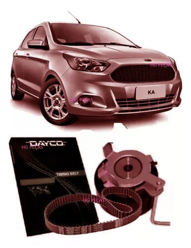 Kit Correia Dentada Cor dentada New Fiesta 16/... - Ka 15/21 1.0 12V